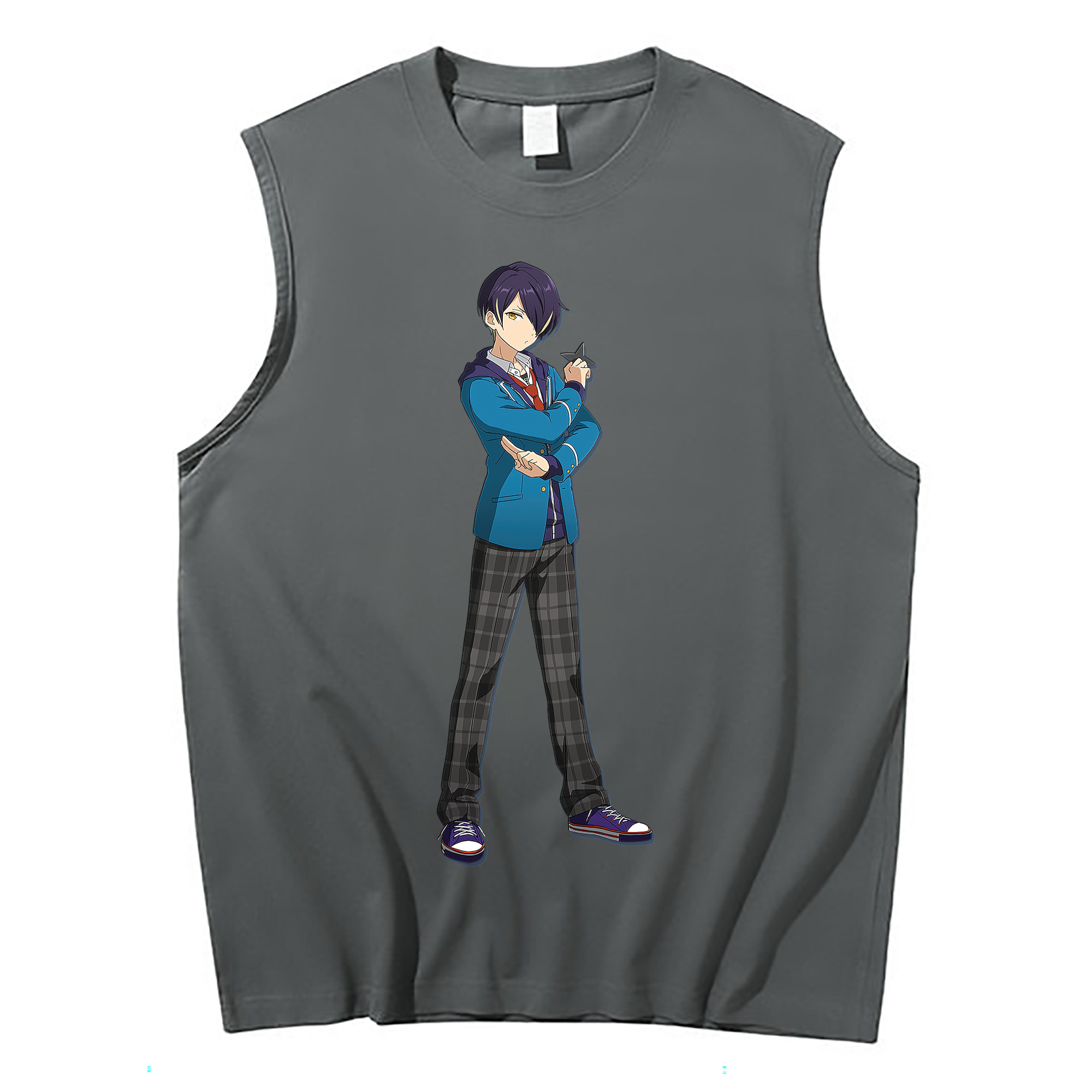 （画像用） あんさんぶるスターズ! Ensemble Stars コットン100％タンクトップ（フロントプリント）